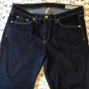 Rag and bone high rise skinny jeans